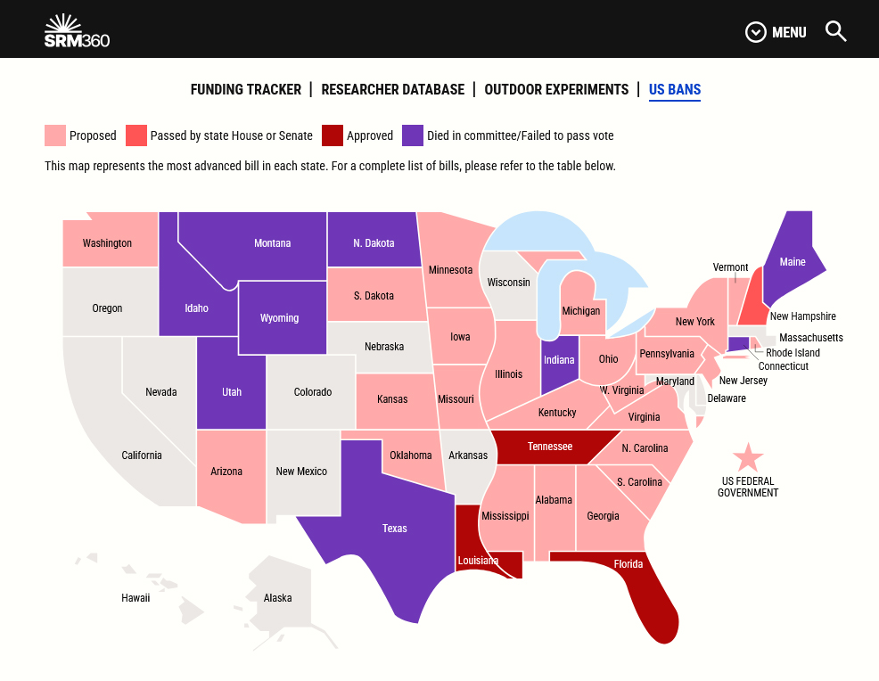 States Fund Status to Stop Chem Trails 